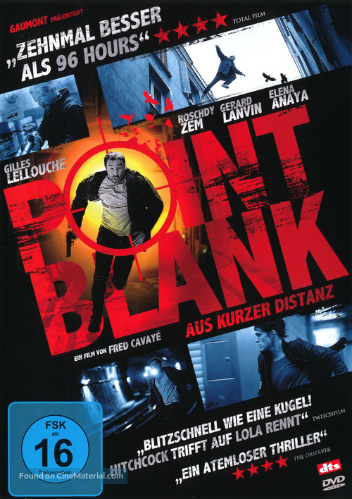 &Agrave; bout portant - German DVD movie cover
