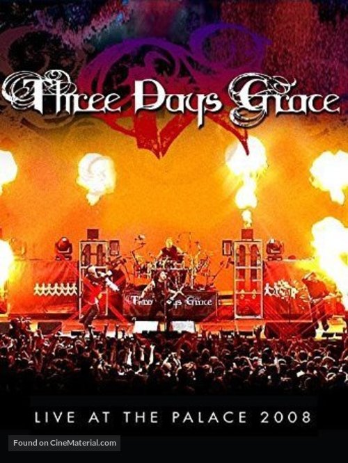 Three Days Grace: Live at the Palace 2008 - Blu-Ray movie cover