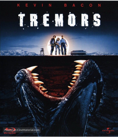 Tremors - French Blu-Ray movie cover