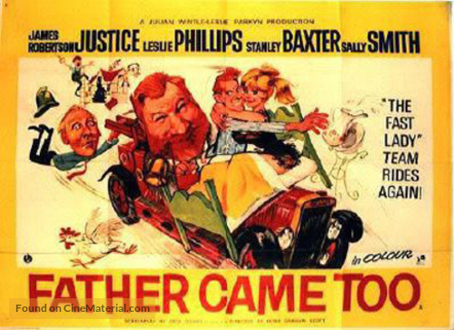 Father Came Too! - British Movie Poster