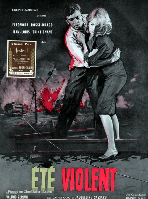 Estate violenta - French Movie Poster
