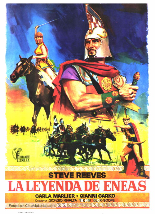 Leggenda di Enea, La - Spanish Movie Poster