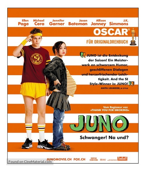 Juno - Swiss Movie Poster