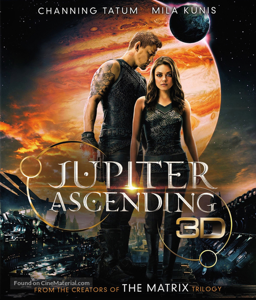 Jupiter Ascending - Blu-Ray movie cover