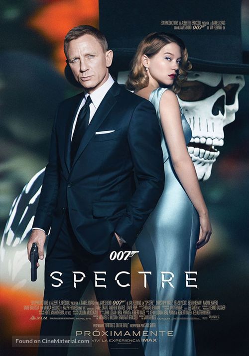 Spectre - Mexican Movie Poster