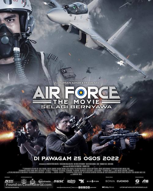 Air Force the Movie: Selagi Bernyawa - Malaysian Movie Poster