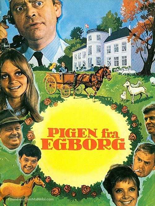 Pigen fra Egborg - Danish Movie Poster
