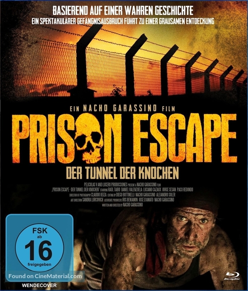 El t&uacute;nel de los huesos - German Blu-Ray movie cover