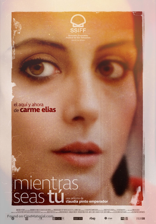 Mentre siguis tu - Spanish Movie Poster