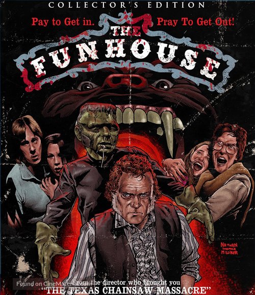 The Funhouse - Blu-Ray movie cover