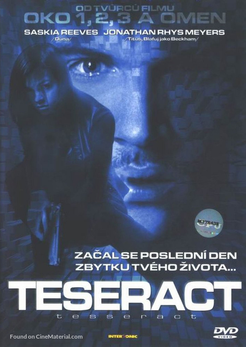 The Tesseract - Czech DVD movie cover