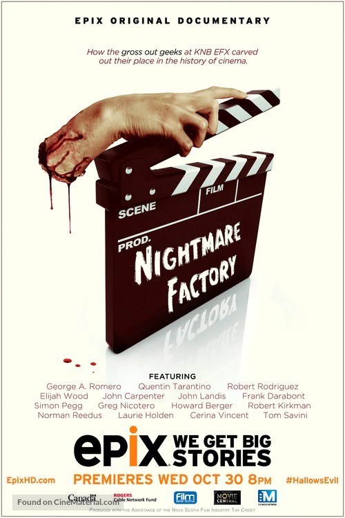 Nightmare Factory - Canadian Movie Poster