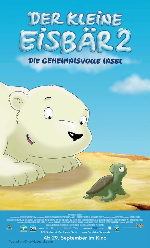 Der kleine Eisb&auml;r 2 - Die geheimnisvolle Insel - German poster