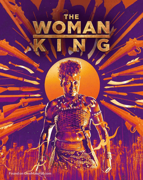 The Woman King - Blu-Ray movie cover