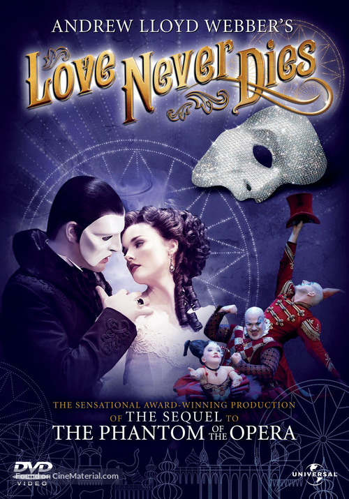 Love Never Dies - DVD movie cover