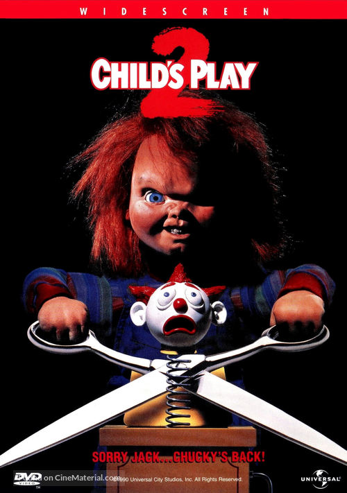 Child&#039;s Play 2 - DVD movie cover