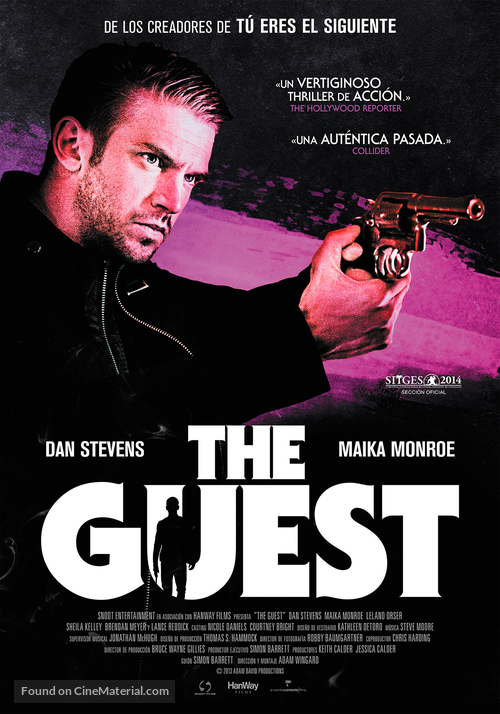 The Guest - Spanish Movie Poster