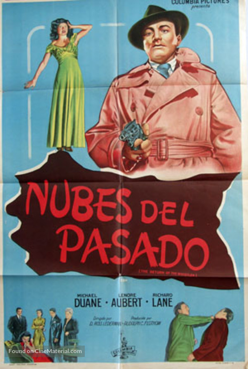 The Return of the Whistler - Argentinian Movie Poster