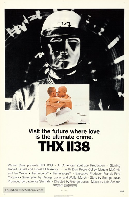 THX 1138 - Movie Poster