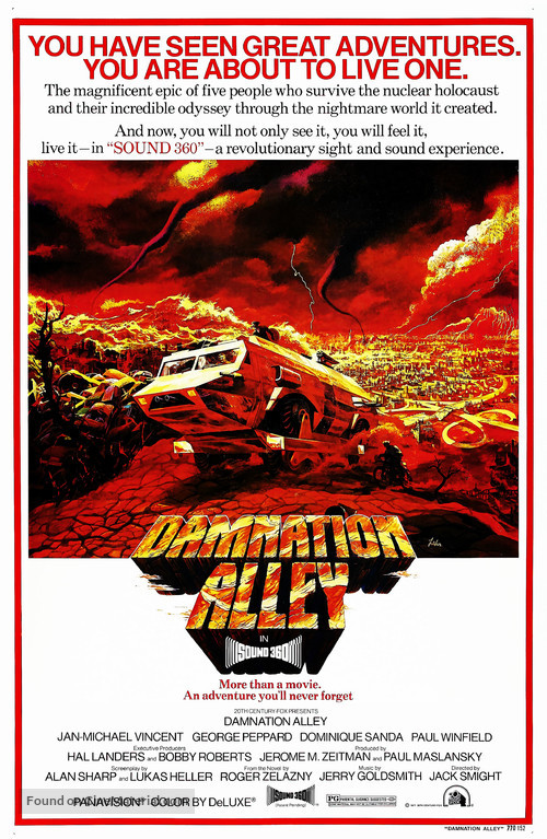Damnation Alley - Movie Poster