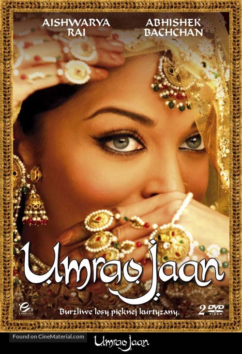 Umrao Jaan - Polish DVD movie cover