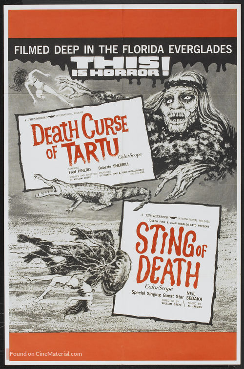 Death Curse of Tartu - Combo movie poster