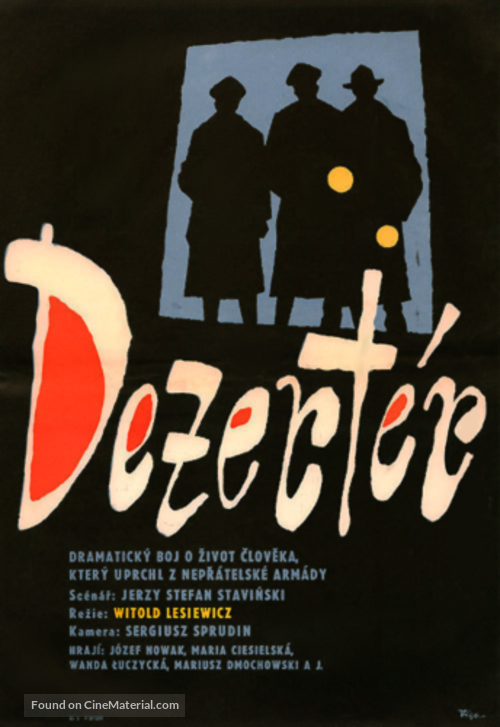 Dezerter - Czech Movie Poster