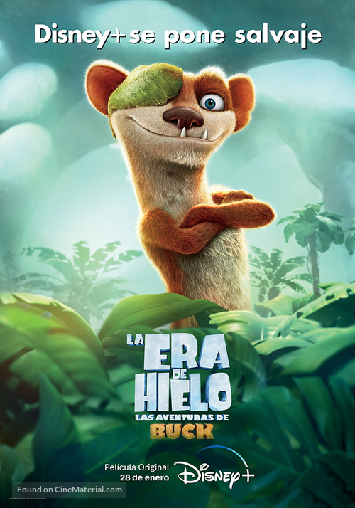 The Ice Age Adventures of Buck Wild - Argentinian Movie Poster