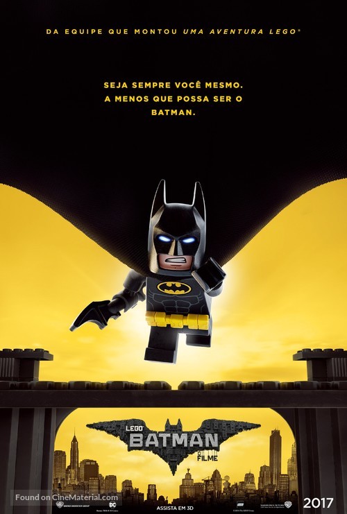 The Lego Batman Movie - Brazilian Movie Poster