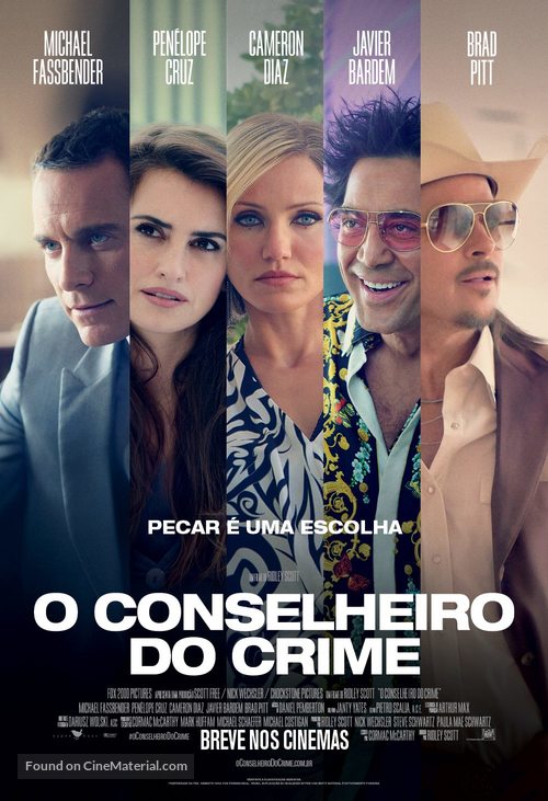 The Counselor - Brazilian Movie Poster