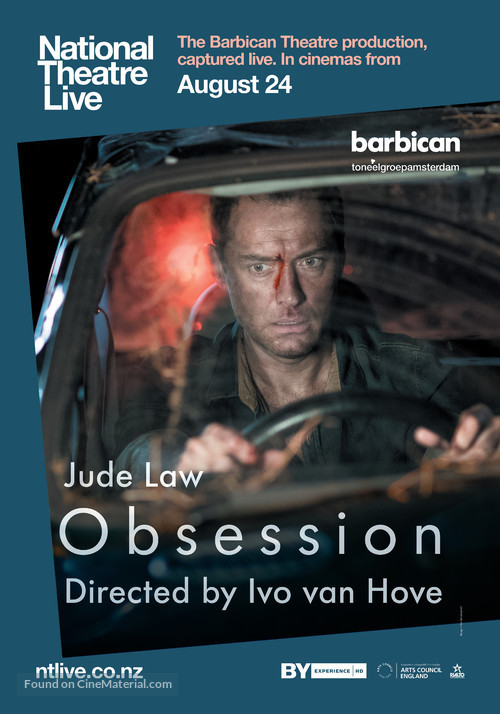 National Theatre Live: Obsession - New Zealand Movie Poster