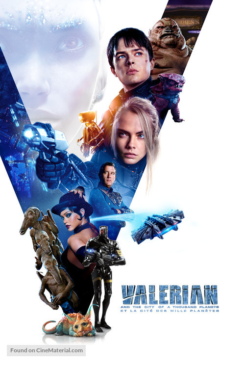 Valerian and the City of a Thousand Planets - Belgian Movie Cover