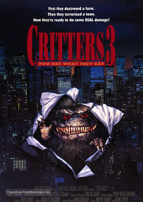 Critters 3 - Movie Poster
