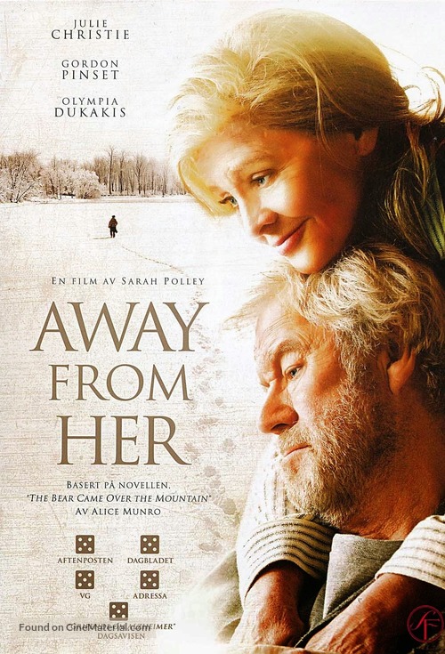 Away from Her - Swedish DVD movie cover