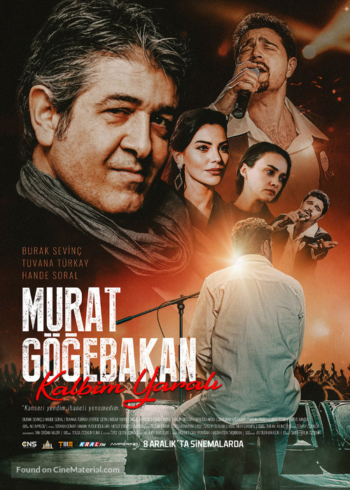 Murat G&ouml;gebakan: Kalbim Yarali - Turkish Movie Poster