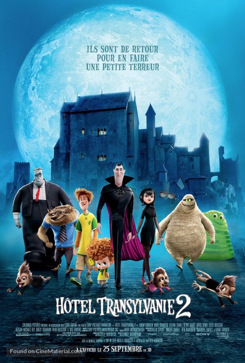Hotel Transylvania 2 - Canadian Movie Poster