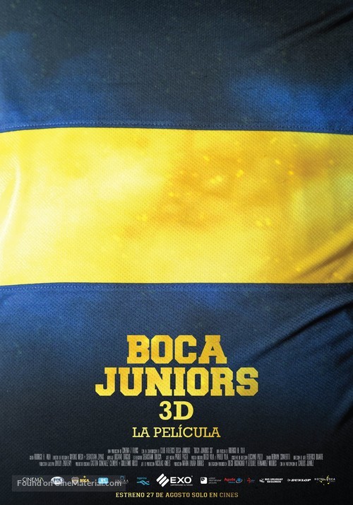 Boca Juniors 3D: The Movie - Argentinian Movie Poster