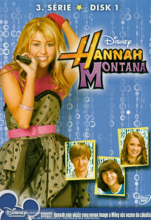&quot;Hannah Montana&quot; - Czech DVD movie cover