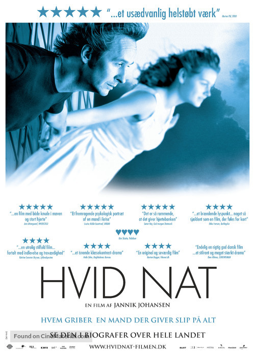 Hvid nat - Danish Movie Poster