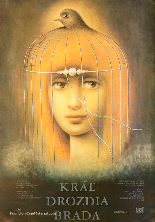 Kr&aacute;l Drozdia Brada - Czech Movie Poster