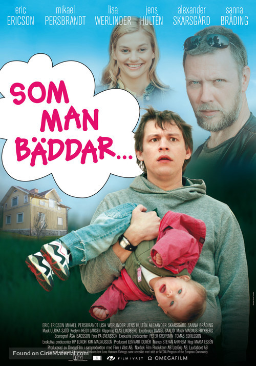 Som man b&auml;ddar... - Swedish Movie Poster