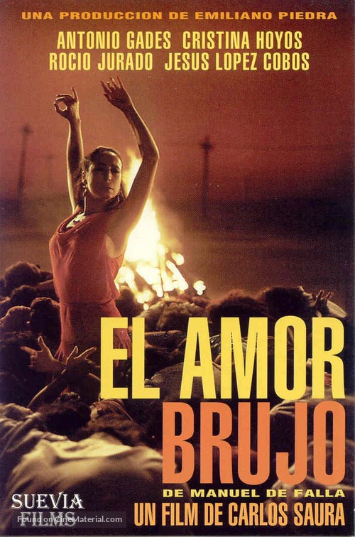 Amor brujo, El - Spanish Movie Cover