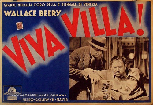 Viva Villa! - Italian Movie Poster