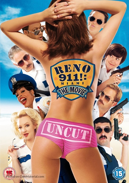 Reno 911!: Miami - British DVD movie cover