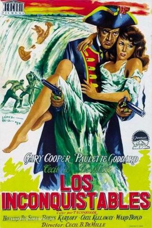 Unconquered - Spanish Movie Poster