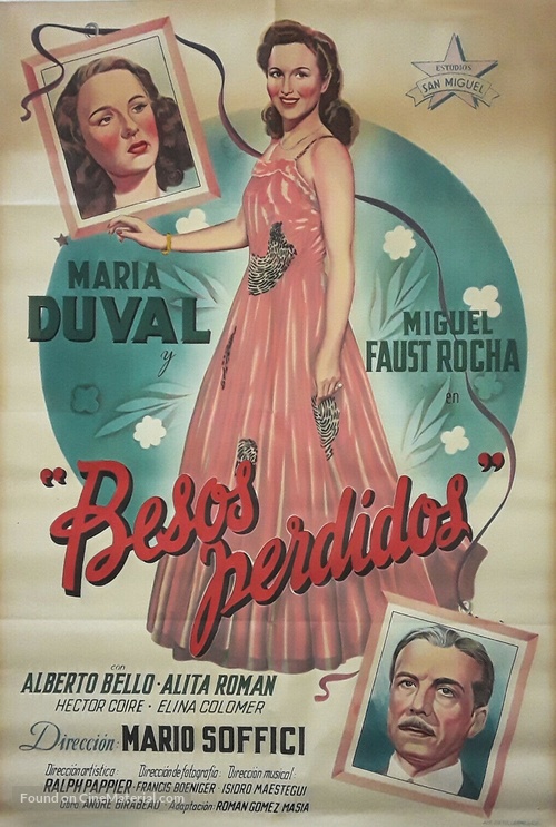 Besos perdidos - Argentinian Movie Poster