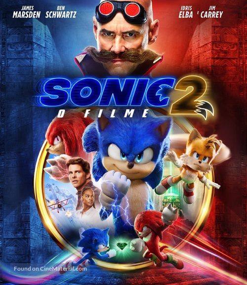 Sonic the Hedgehog 2 - Brazilian Movie Cover