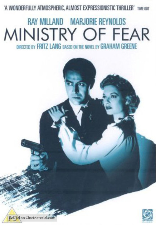Ministry of Fear - British DVD movie cover