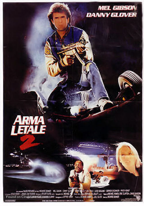 Lethal Weapon 2 - Italian Movie Poster