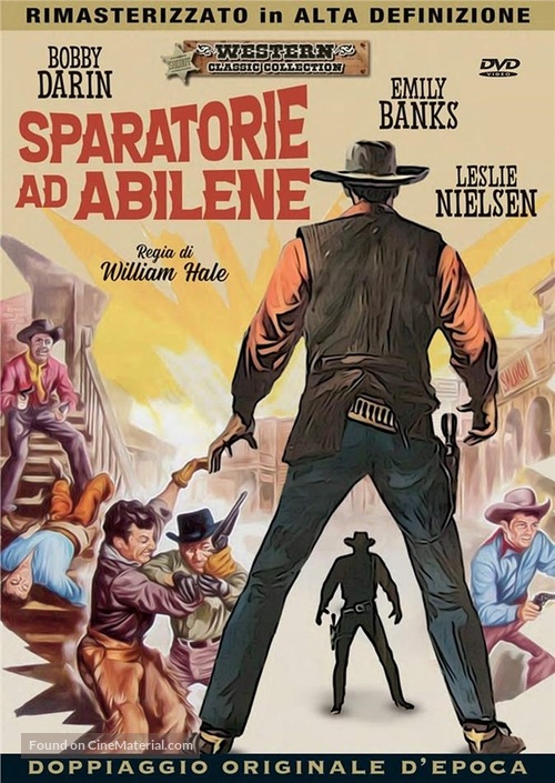 Gunfight in Abilene - Italian DVD movie cover